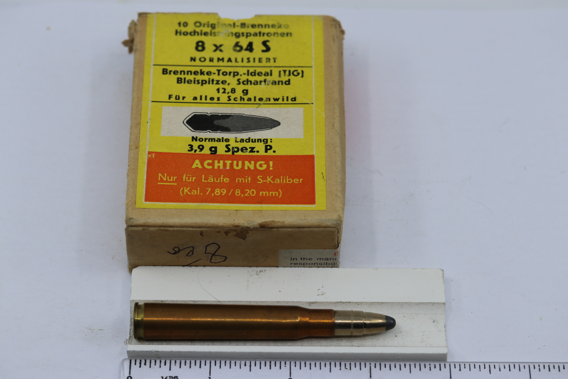 8X64S CN SOFT POINT 2 STAGE BULLET DWM J J W.Br.8X64S