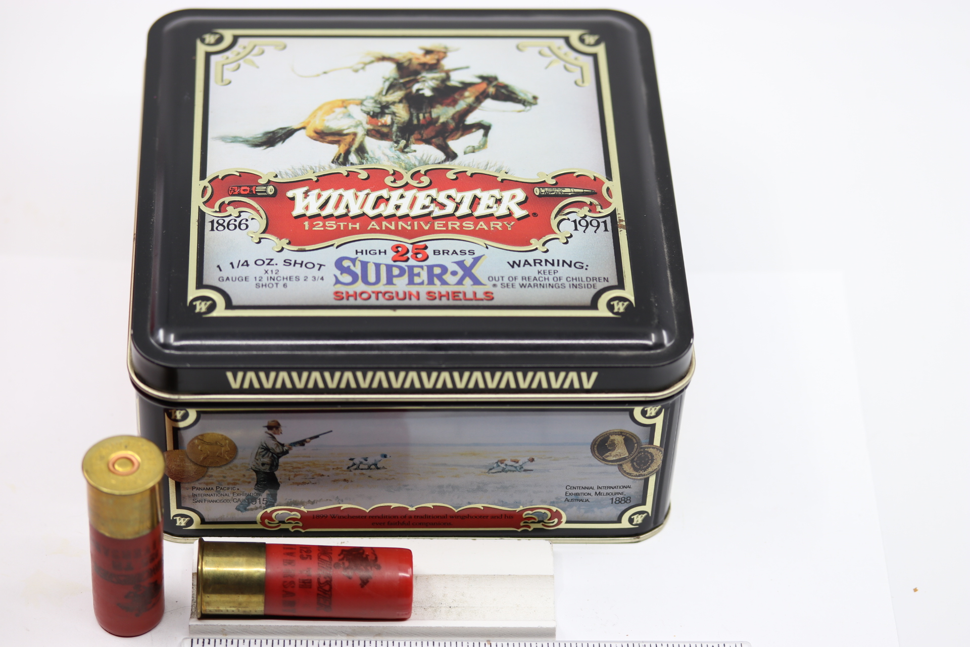 12 GAUGE WINCHESTER 125TH ANNIVERSARY SHOTSHELL WINCHESTER 12 GA