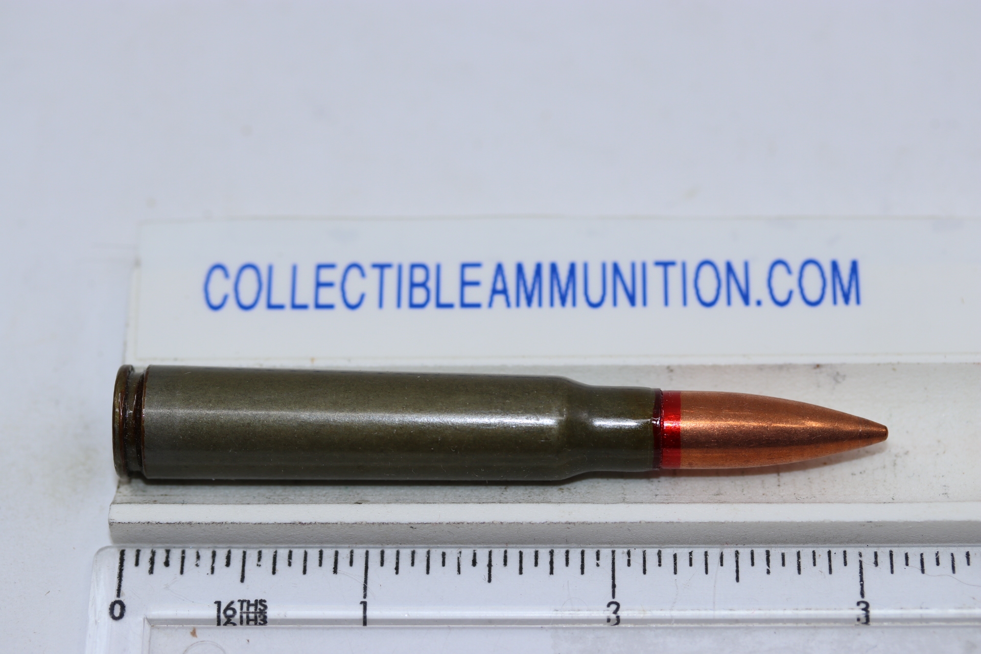 8X57MM GREEN STEEL CASE FMJ 22 73 – CollectibleAmmunition.com